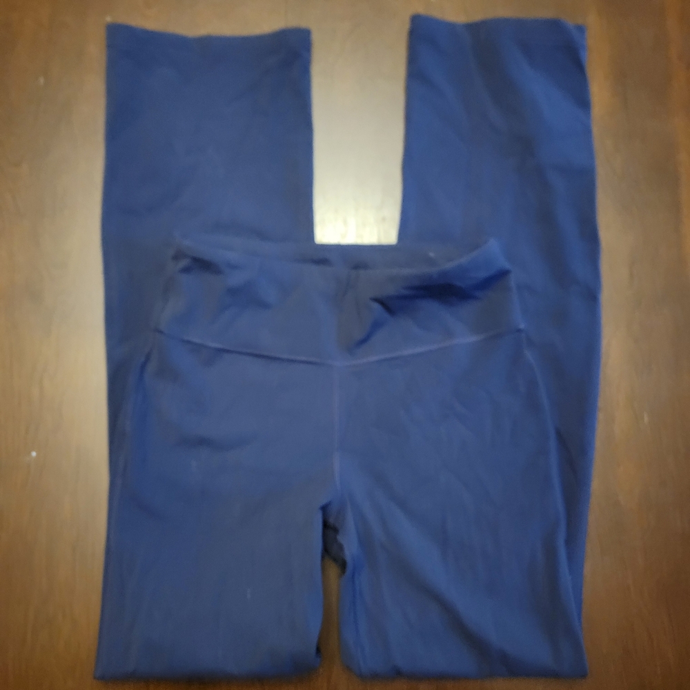 Athleta Navy Girl High Rise Chit Chat Flare Pant